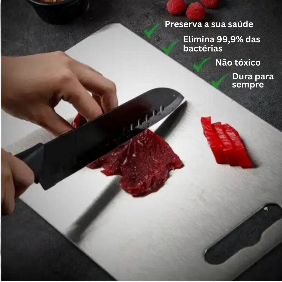 Titânio Puro™ - Tábua de corte em Titânio