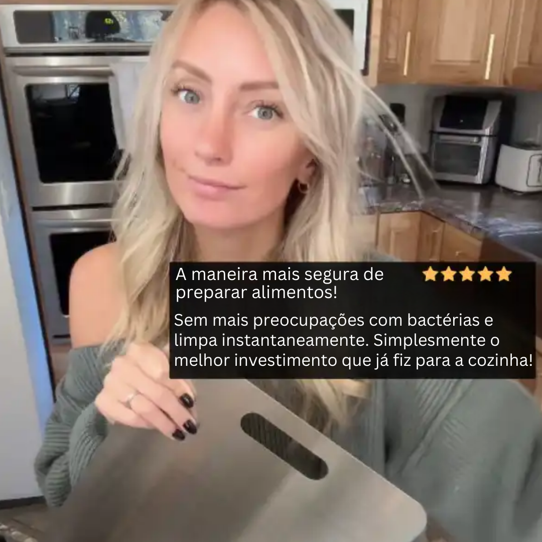 Titânio Puro™ - Tábua de corte em Titânio